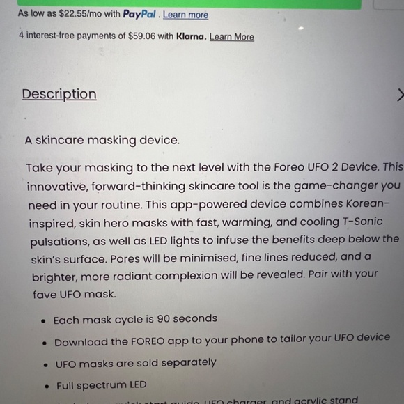 New Foreo UFO 2 and UFO Activated Masks - Picture 4 of 9